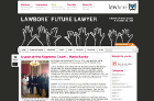The Future Lawyer blog today