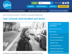 Pro Bono at Law School - Info from LawWorks TOP