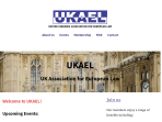 UK Association for EU Law (UKAEL) Site thumbnail